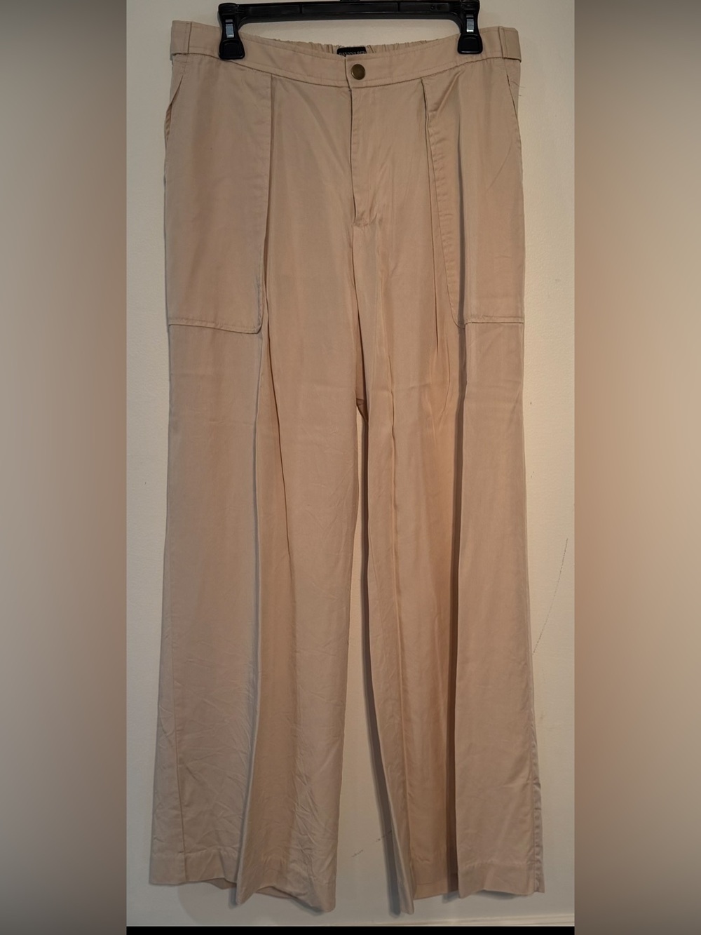 Banana Republic Tan Wide-Leg Women's Pants